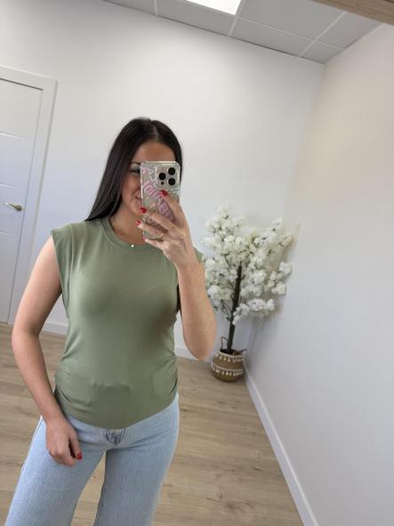 Camiseta Anastasia Kaki [1]