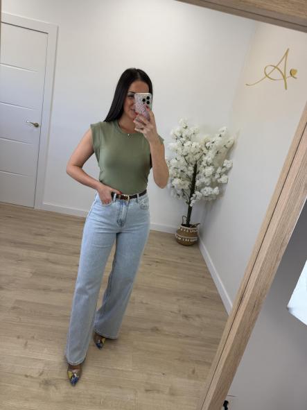 Camiseta Anastasia Kaki [2]