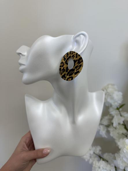 Pendiente Animal Print