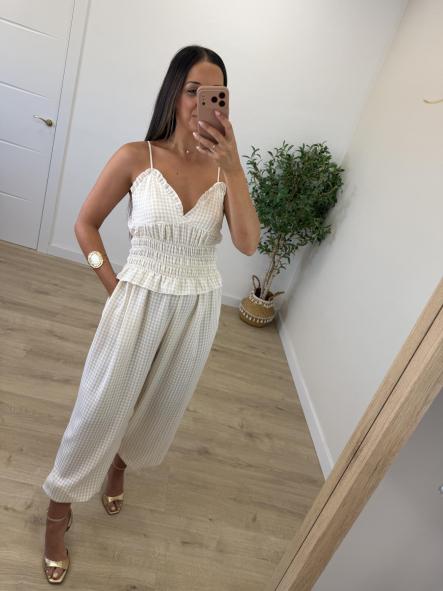 Conjunto Vichy Beige [2]