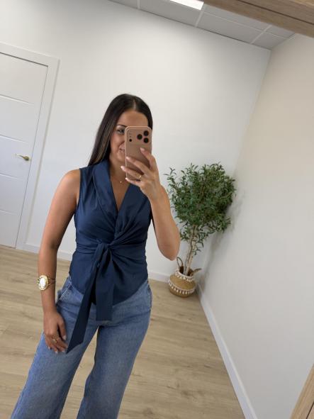 Camisa Nudo Marino