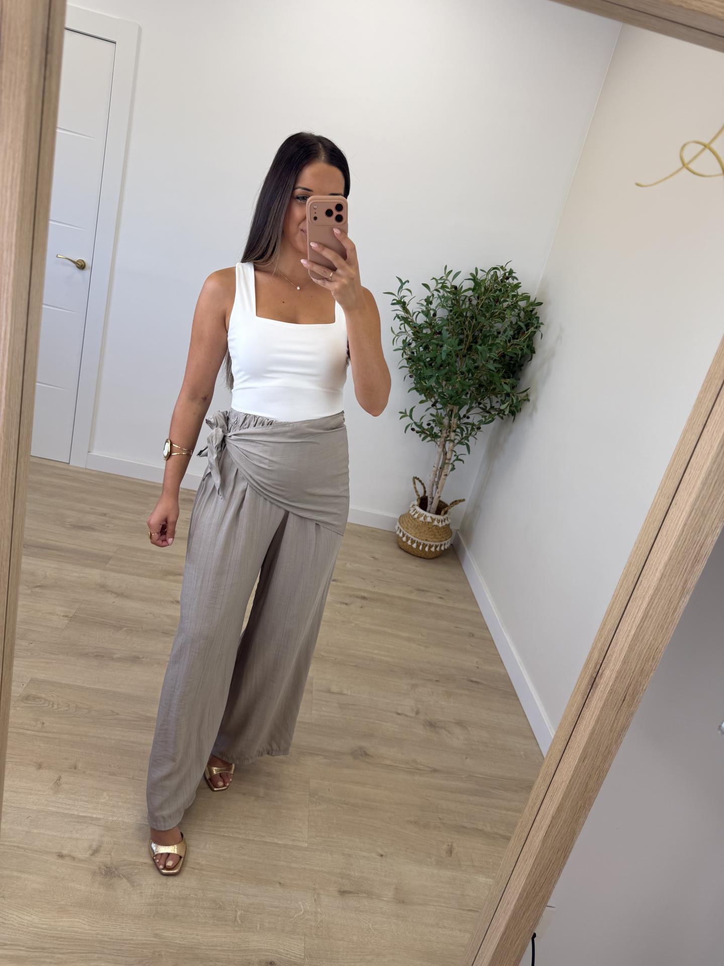 Pantalón Lazada Camel