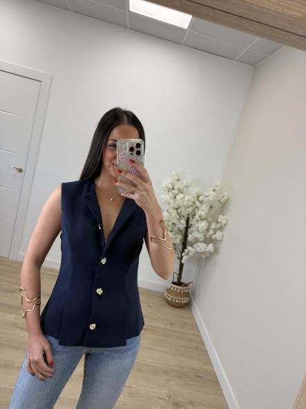 Chaleco Celine Marino