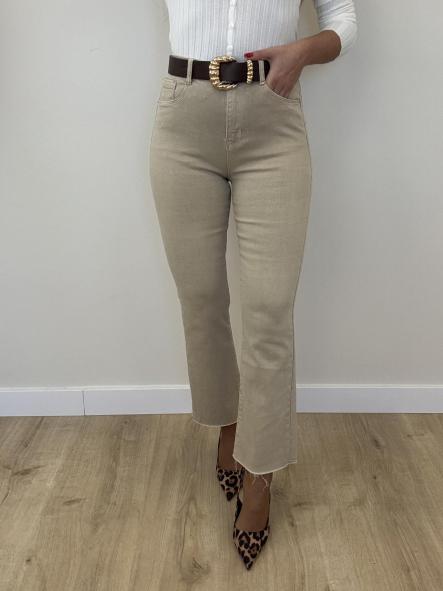 Jeans Flare Camel 889 Push up