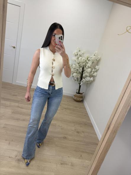 Top/chaleco Idole Beige [1]