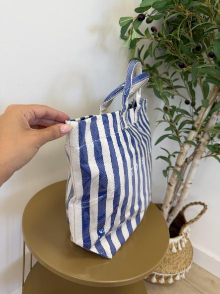 Bolso Tote Marino Raya Fina [1]