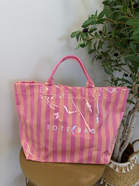 Bolso Tote Coral y Rosita