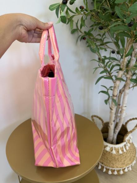 Bolso Tote Coral y Rosita [1]