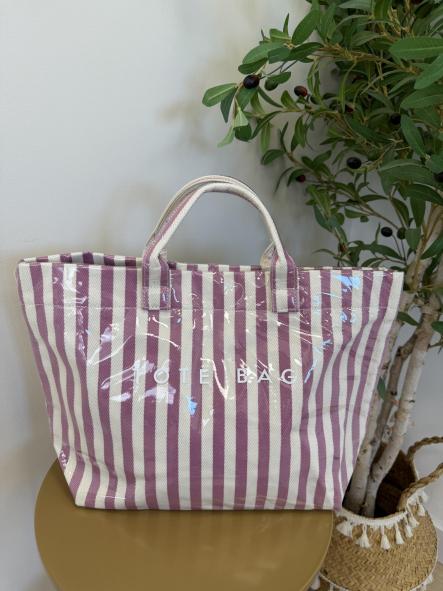 Bolso Tote Malva