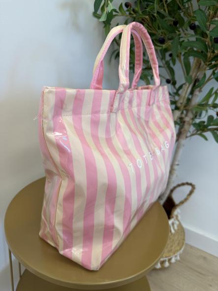 Bolso Tote Rosita y Amarillo Pastel [1]