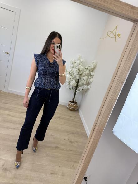 Top Claudia Azul [2]