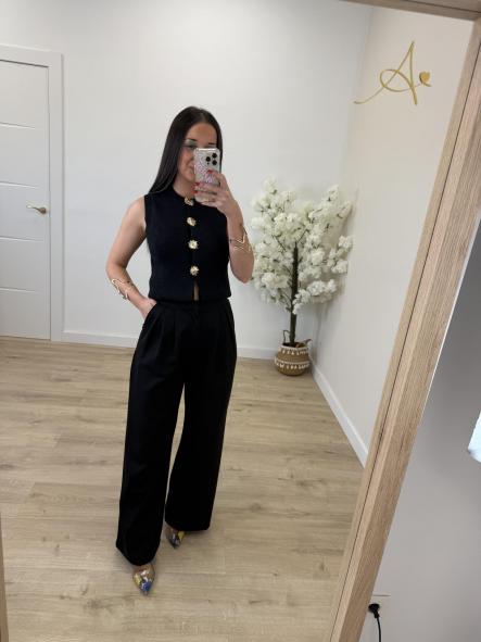 Pantalón Cool Negro [2]