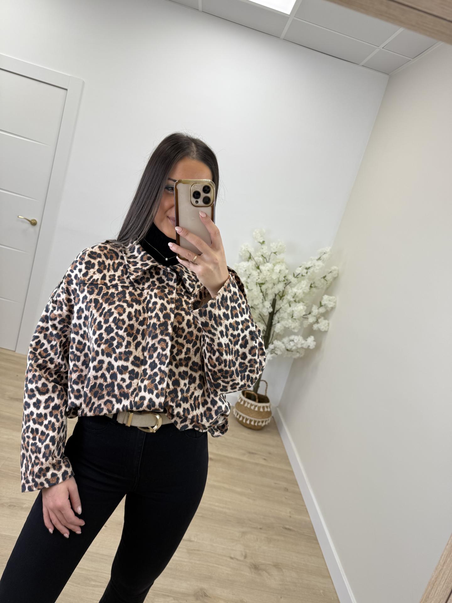 Bomber Print Antelina
