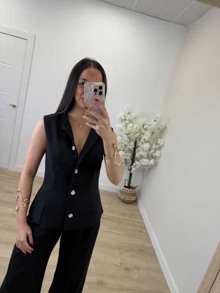 Chaleco Celine Negro [1]