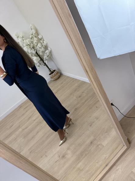 Vestido Marino Tessa  [3]