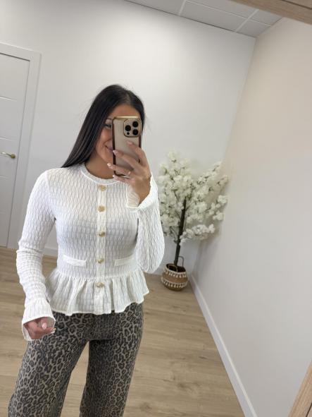 Top Blanco Parisian [1]