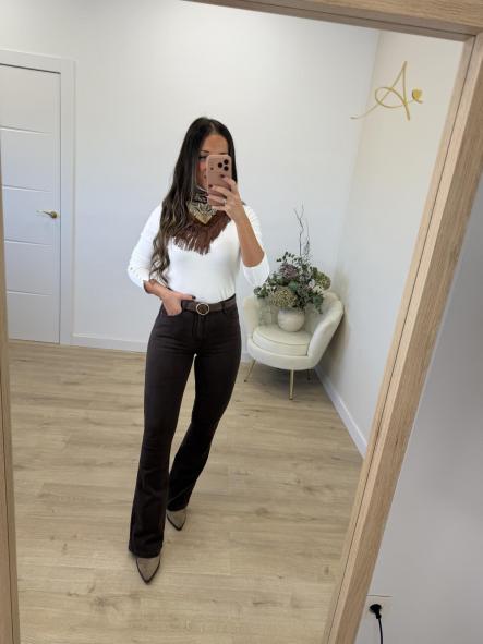 Jeans Faja Chocolate Impecable [4]