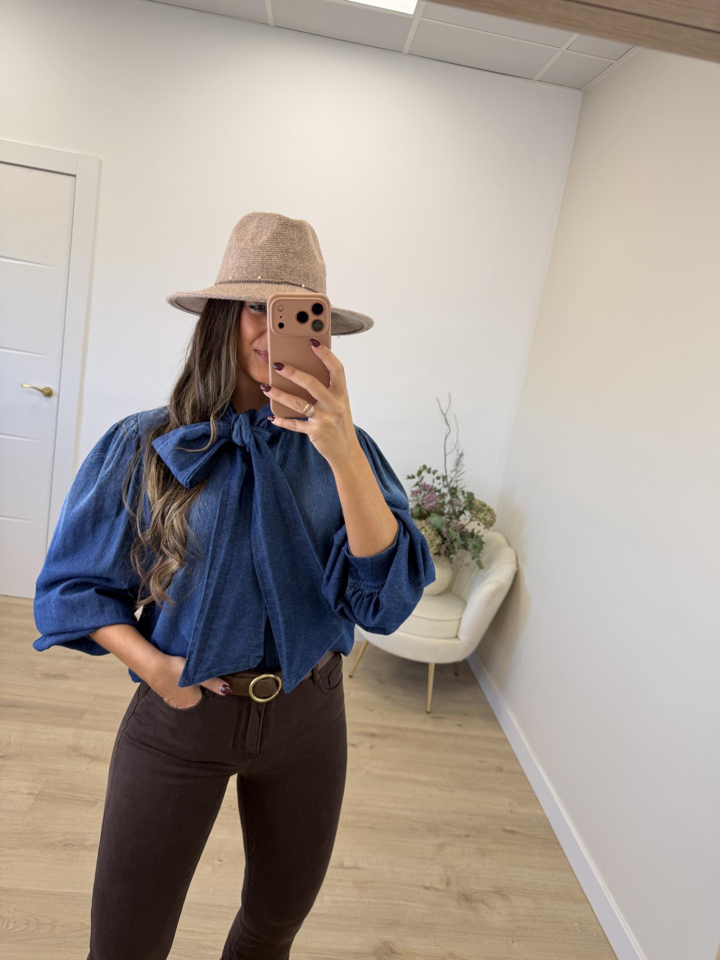 Camisa Lacito Denim