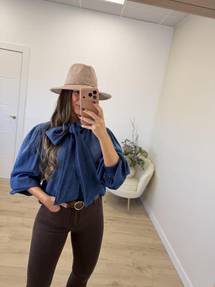 Camisa Lacito Denim