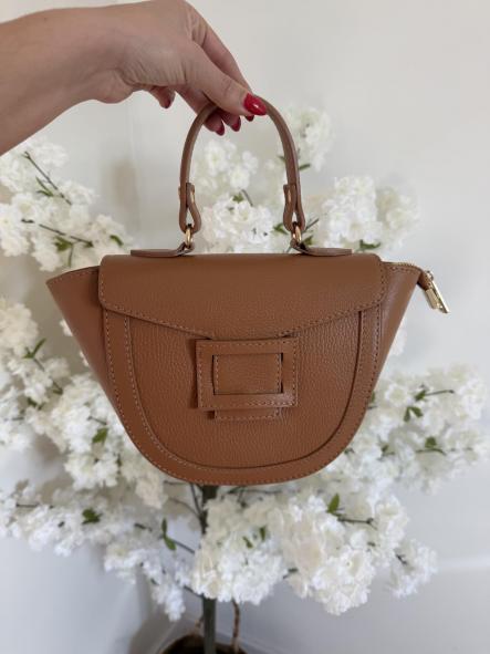 Bolso Camel 100% Piel 