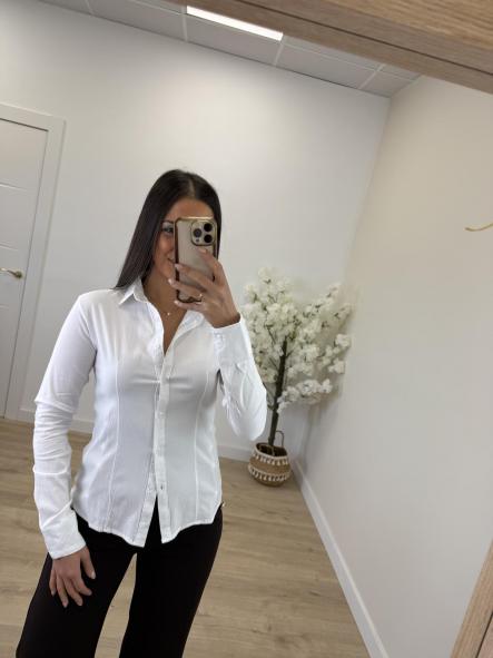 Camisa Oxford Blanca [2]