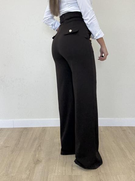Pantalón Chocolate Botonadura [3]