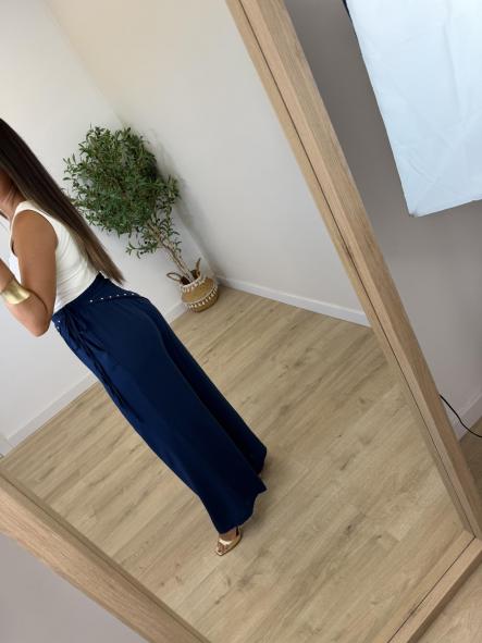 Pantalón Tachas Marino [2]