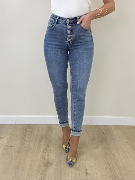 Jeans Skinny Laulia Botones [0]