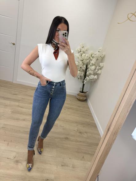 Jeans Skinny Laulia Botones [3]
