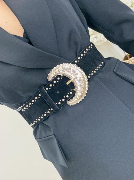 Cinturón Tachuelas Doradas [0]