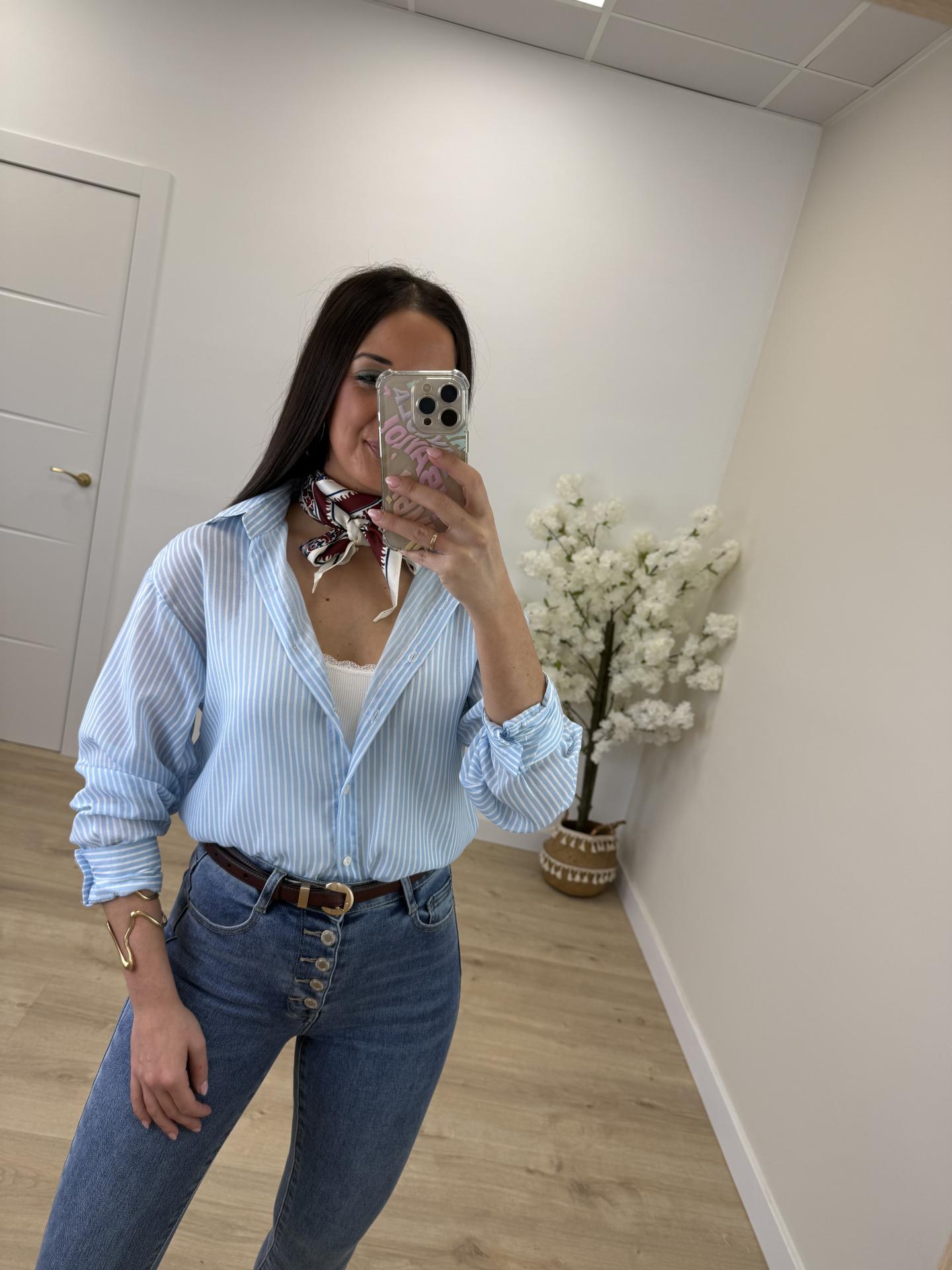 Camisa Urban Celeste