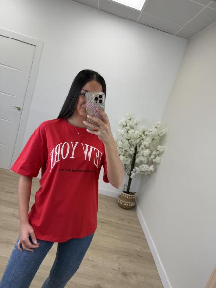 Camiseta Roja New York 103 [1]