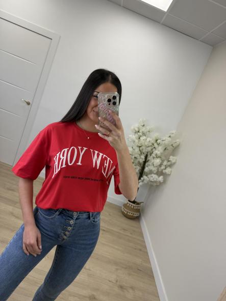 Camiseta Roja New York 103 [0]
