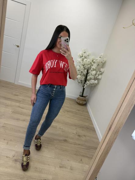 Camiseta Roja New York 103 [2]