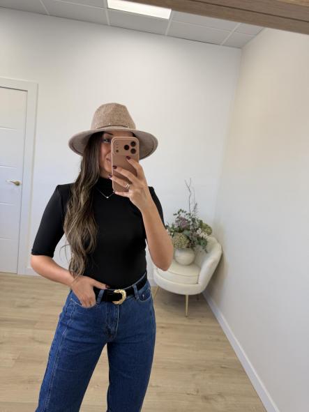 Top Negro Cuello Halter [0]
