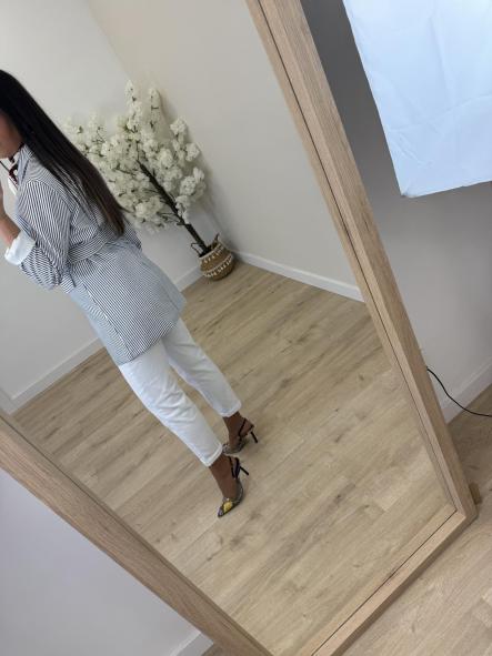 Americana Pombo Marino y Blanca [2]