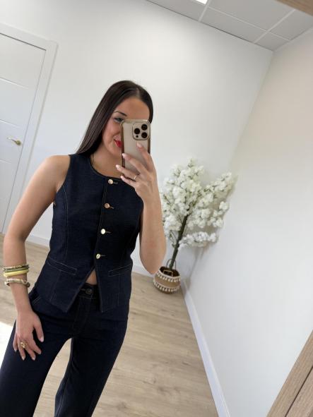 Chaleco Carlota Denim 