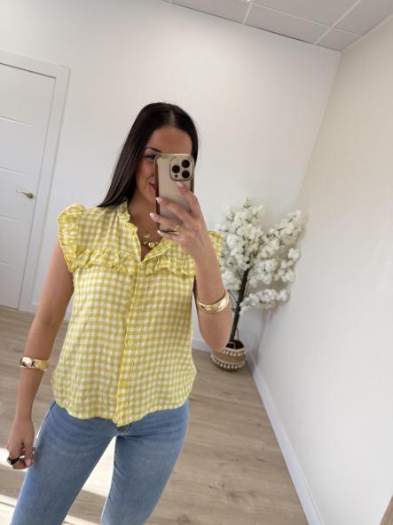 Camisa Vichy Amarilla  [2]