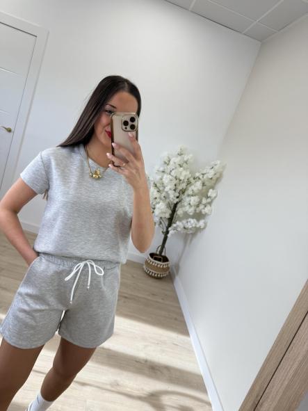 Conjunto Gris Confort 