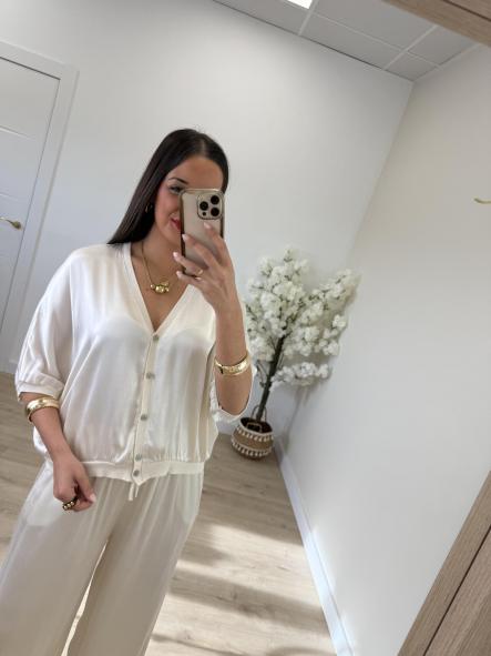 Conjunto Satén Beige  [5]
