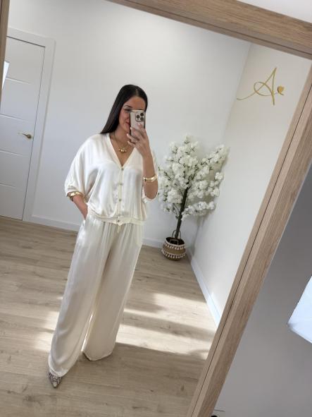 Conjunto Satén Beige  [6]