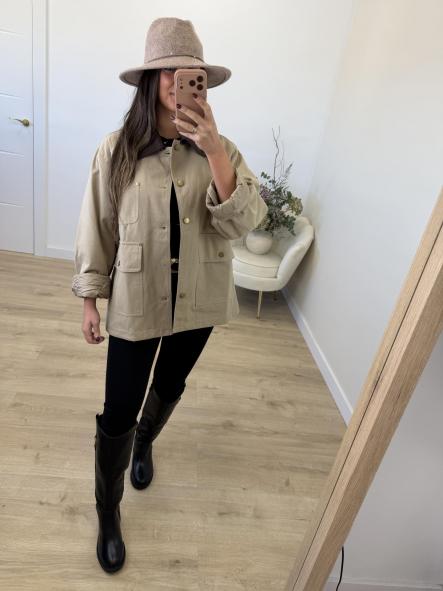 Chaqueta Barbour Camel [1]