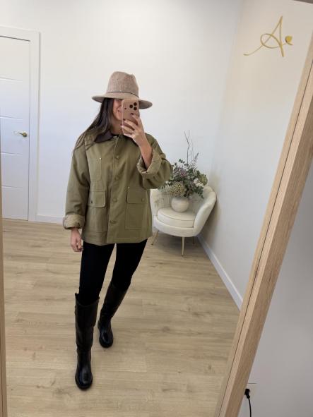 Chaqueta Barbour Kaki [1]
