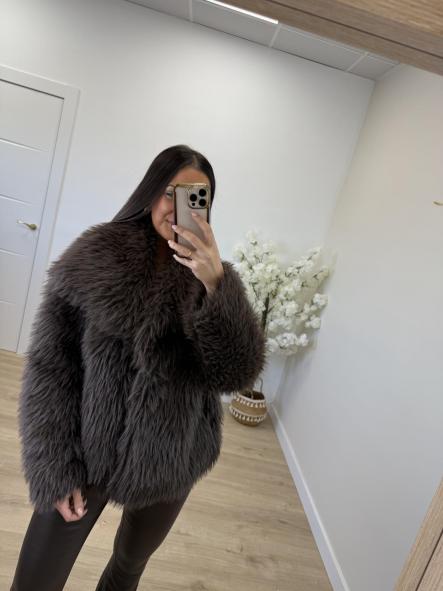 Chaqueta Pelo Chocolate [1]
