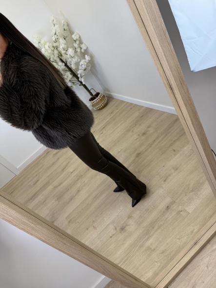 Chaqueta Pelo Chocolate [3]