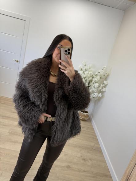 Chaqueta Pelo Chocolate [0]