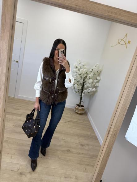 Chaleco Pelo Chocolate [1]