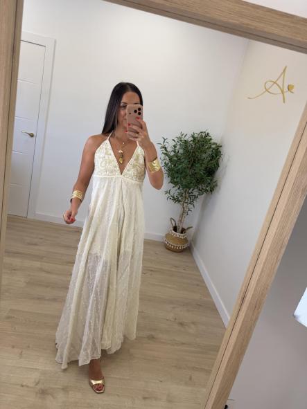 Vestido Fatema Beige [1]