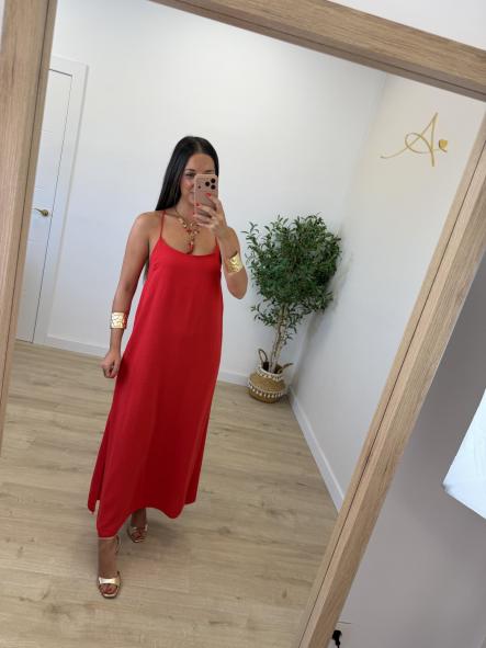 Vestido Anisa Rojo [1]