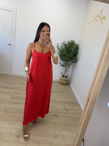 Vestido Anisa Rojo